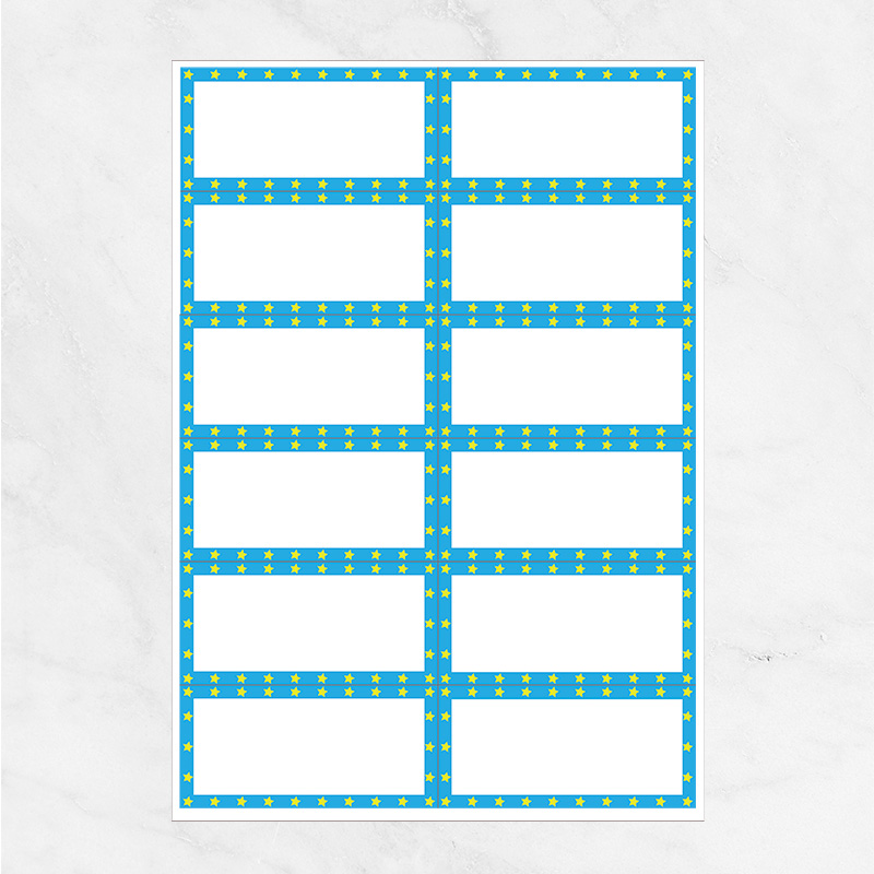 Free Flashcard template