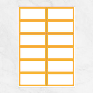 Free Flashcard template